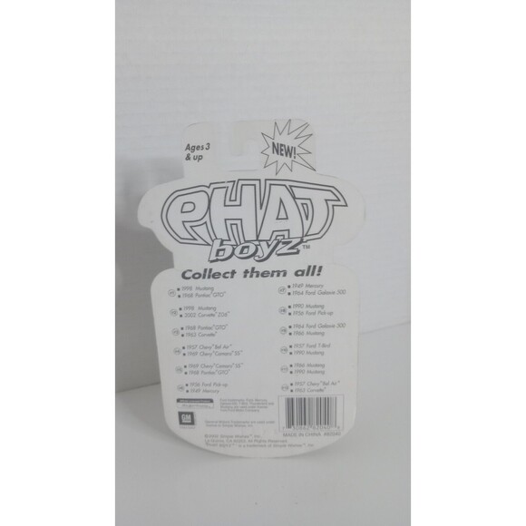 Phat Boyz Diecast 1990 Mustang & 1966 Mustang 1:64ish Models 2003 Vintage - Picture 4 of 8